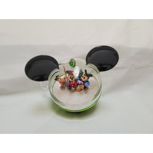 Mickey Mouse Snow Globe Ornament SNOWBODY WARMS MY HEART Bradford #A1143 COA - Picture 6 of 12